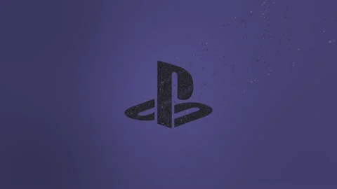 Playstation Logo Wind Dissolve Video stock 157698780