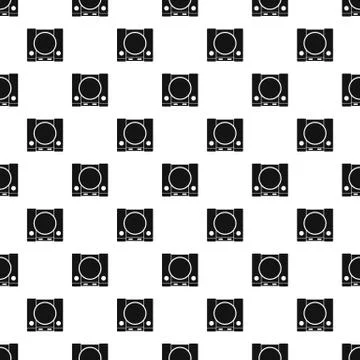 PlayStation pattern, simple style 스톡 일러스트