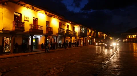 Plaza De Armas, Cusco, Peru Stock Footage 47719280