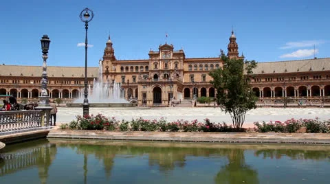 Plaza de Espana 動画素材 24695195