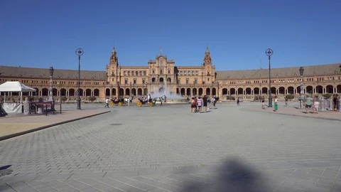 Plaza de Espana Stock Footage 84167754