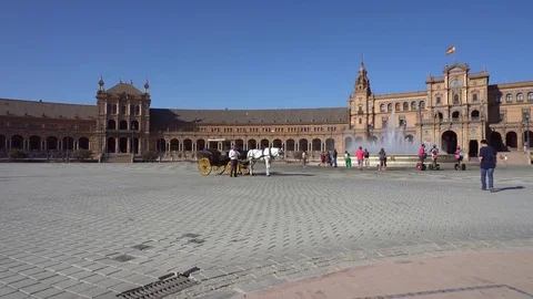 Plaza de Espana Stock Footage 84824126