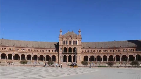 Plaza de espana hyperlapes 動画素材 81515868