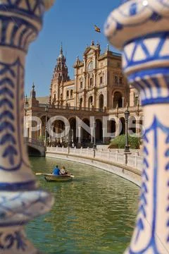 Plaza de espana Stock Photos