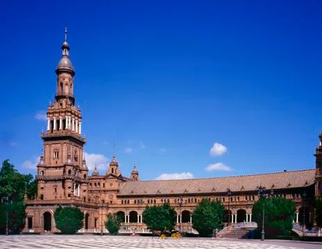 Plaza de Espana Stock Photos