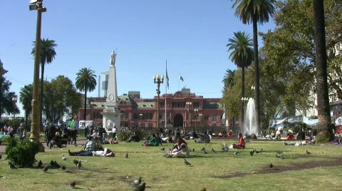 Plaza de Mayo Stock-Footage 378447