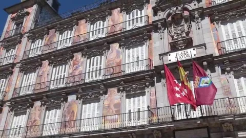 Plaza Mayor Stock Footage 69109612