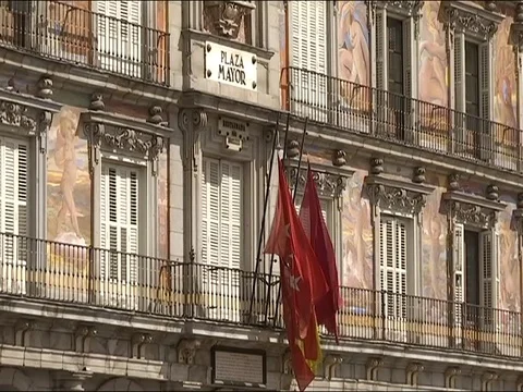 Plaza Mayor Stock Footage 78102030