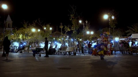 Plaza Patineta Stock Footage 104678481