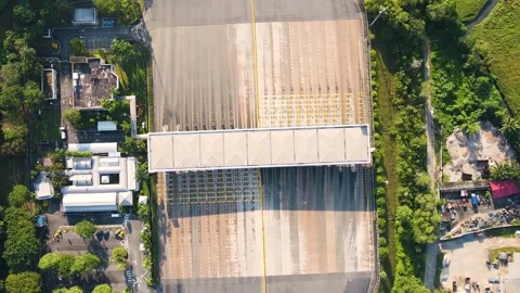 Plaza Tol Stock Footage 148185316