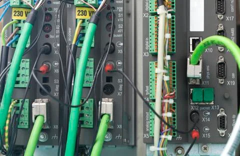 Plc automation Stock Photos