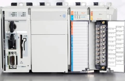 PLC automation Foto stock