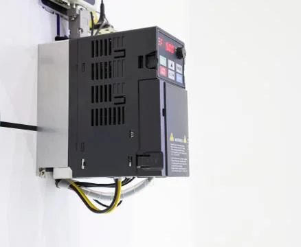 The PLC Controller for industrial machine Stock Photos