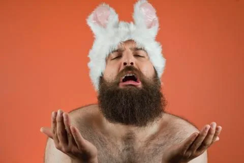 Pleading Bunny Man Фото
