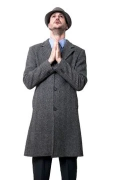 Pleading to god Stock Photos
