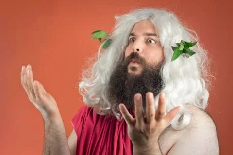 Pleading Zeus Stock Photos
