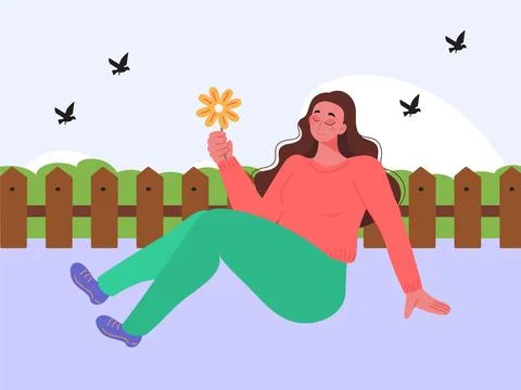 Pleasant Concept Illustration Stock Illustration