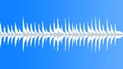 Pleasant melody -piano and synthesizer only Stock Music