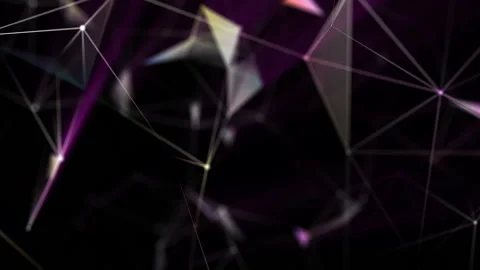 Pleasant movement of figures. Depth of field.Abstract background . Seamless loop Stock Footage 100672466