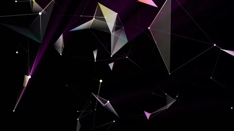 Pleasant movement of the figures.Abstract background . Seamless loop. Stock Footage 100672409