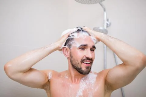 Pleasant shower Stock Photos