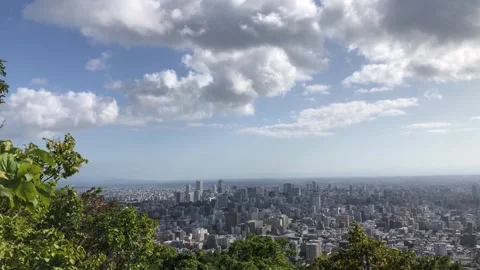 Pleasant view from the summit Stock Footage 249912726