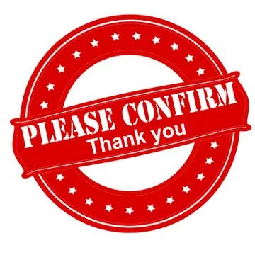 Please confirm Stock Illustration