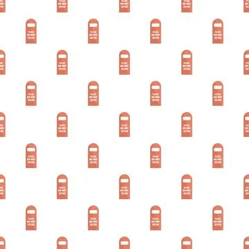 Please do not disturb room tag icon, flat style Illustrazione stock