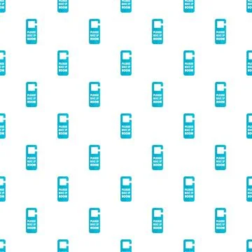Please make up room hanger icon, flat style Illustrazione stock