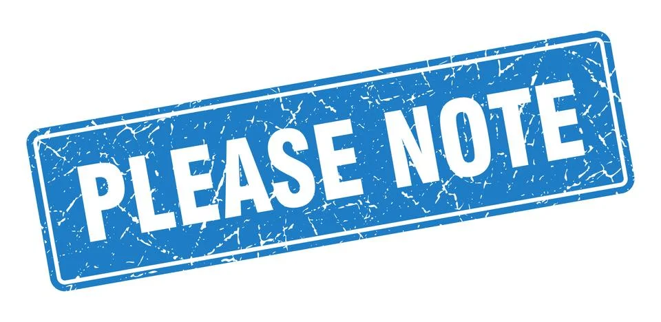 Please note stamp. please note vintage blue label. Sign Stock Illustration