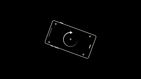 Please Rotate Your Phone to Landscape 90 Rotation for Better Experience. Tu.. Stock Footage 291945998