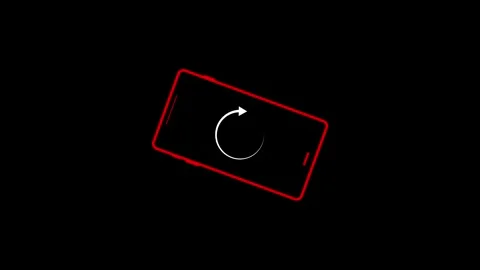 Please Rotate Your Phone to Landscape 90 Rotation for Better Experience. Tu.. Stock Footage 291946015