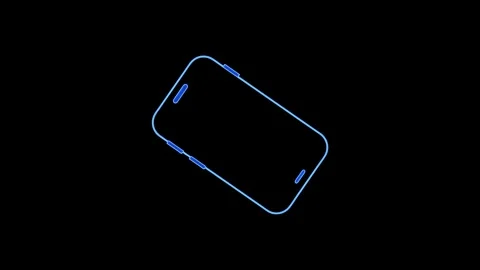 Please Rotate Your Phone to Landscape 90 Rotation for Better Experience. Ro.. Stock Footage 307551497