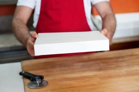 Please take your order sir! Stock Photos