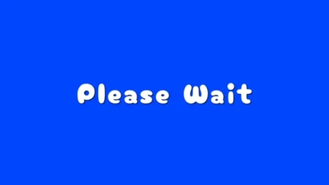 Please Wait Stock Footage 318573671