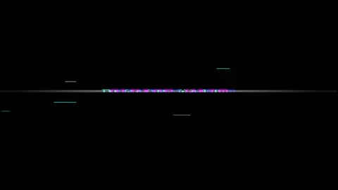 Please Wait Text. Retro orange please wait text with scanline glitch effect Stock Footage 341236588
