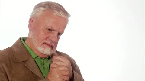 A pleased elderly scandinavian man Stock Footage 11313702