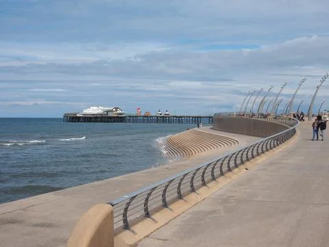 Pleasure Beach in Blackpool Stock Photos