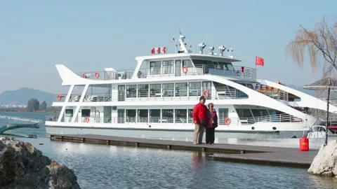 Pleasure-boat Stock Footage 233894325