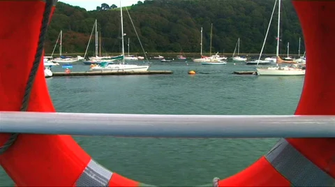 Pleasure boat trip  Stock Footage 266625