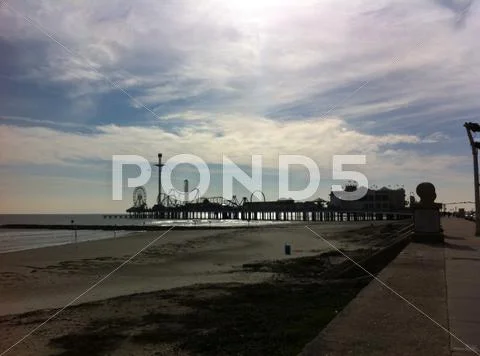 Pleasure Pier Stock Photos