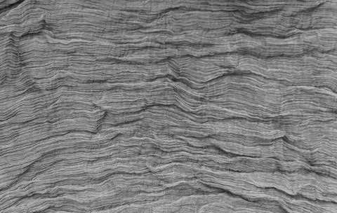 Pleated fabric background texture. pattern of fabric in the crease pattern fo Stock Photos