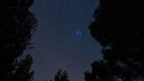 Pleiades Time-lapse Stock Footage 293197958