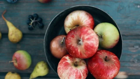Plenty Of Fruits Stock Footage 92313833