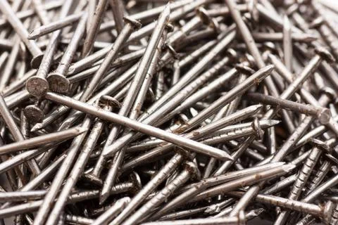 Plenty of nails Stock Photos