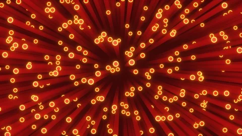 Plenty of red rods abstract background Stock Footage 123571455