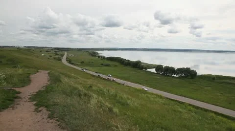 Plescheevo lake Video stock 10583683