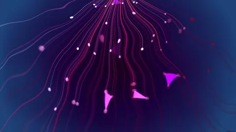 Plexus abstract background for text animation background and wallpaper Stock Illustration