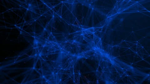 Plexus abstract imagination technologies. Abstract geometric background with Video stock 103135270