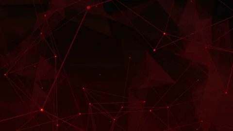 Plexus of abstract lines, triangles and dots Stock Footage 73846602